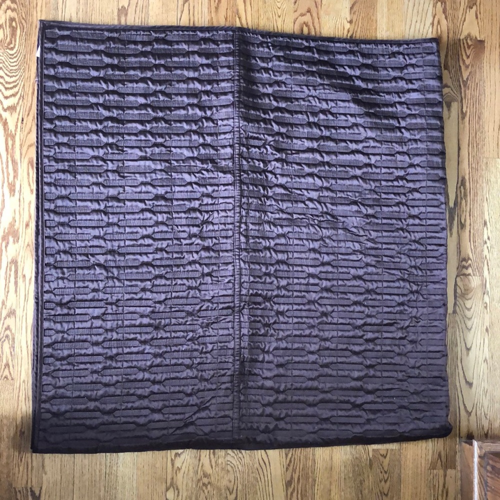 Hotel Collection Queen Quilt in Brown